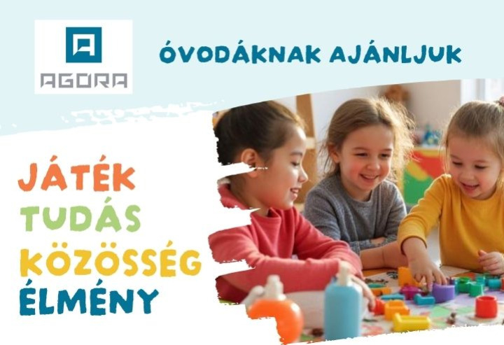 A Szent-Györgyi Albert Agóra ajánlata óvodáknak