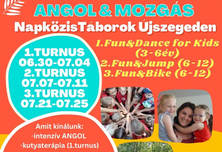 Fun & Dance for Kids Tábor 1