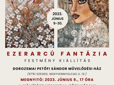 Maróti Renáta - Ezerarcú Fantázia festménykiállítás megnyitó