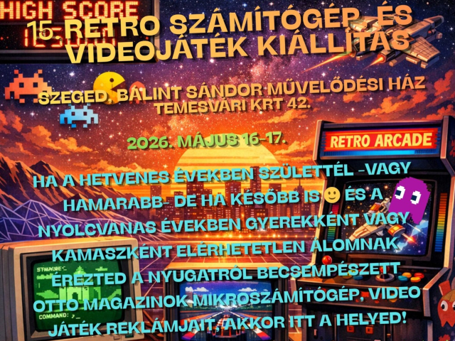 Szegedi Retro Számítógép és Videojáték Kiállítás