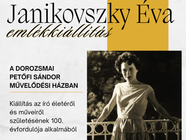 Janikovszki Éva emlékkiállítás