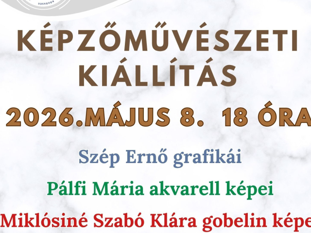 Képzőművészeti kiállítás