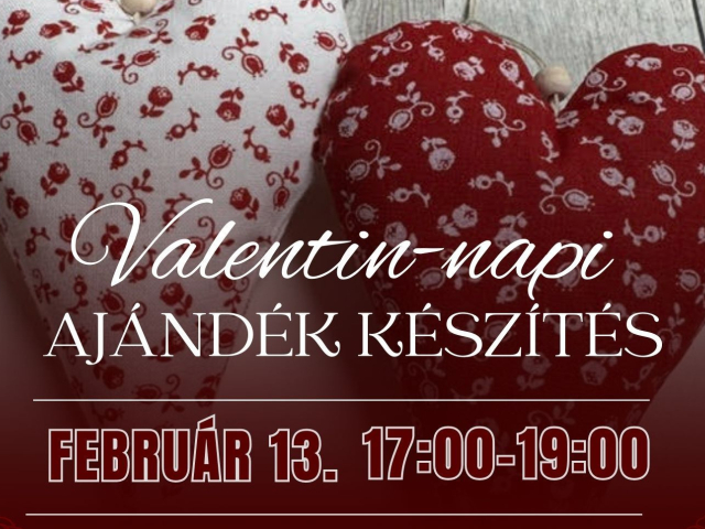 Valenti-napi ajándék készítés