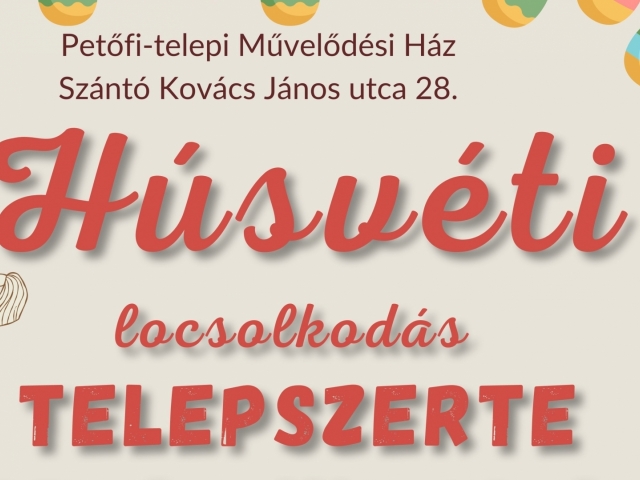 Locsolkodás Telepszerte