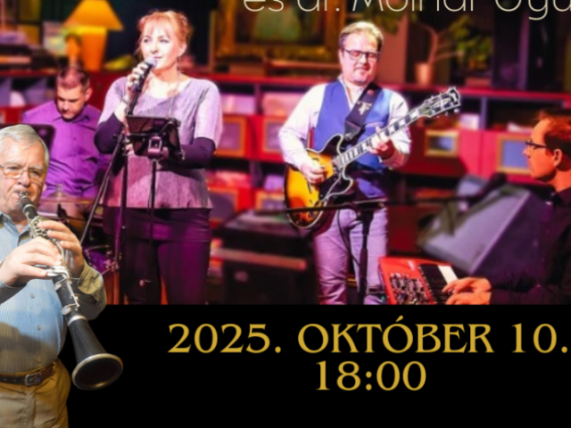 Romantikus, zenés, táncos est a Jazzarosával és dr. Molnár Gyulával