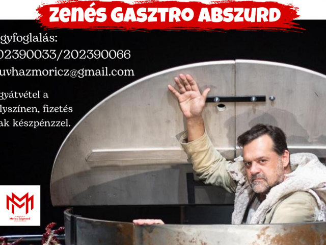 A pacal ideje - zenés gasztro abszurd