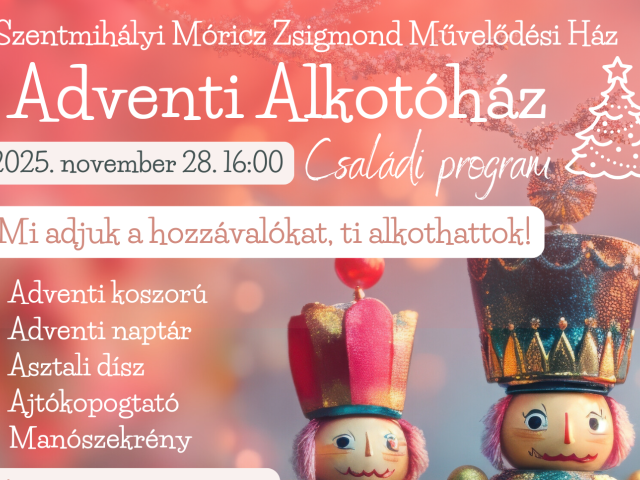 Adventi Alkotóház - családi program