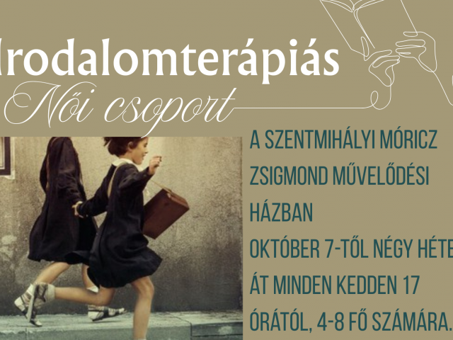 Irodalomterápiás női csoport - Elena Ferrante Nápolyi regényeinek feldolgozása