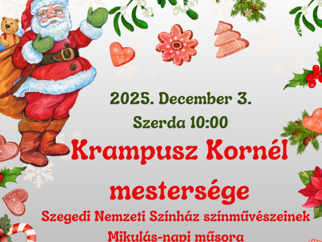 Krampusz Kornél mestersége