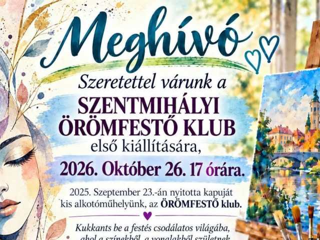 Örömfestő Klub kiállítás