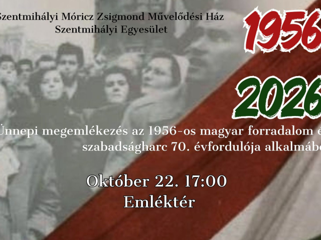 Tegyünk meg együtt 1956 lépést!
