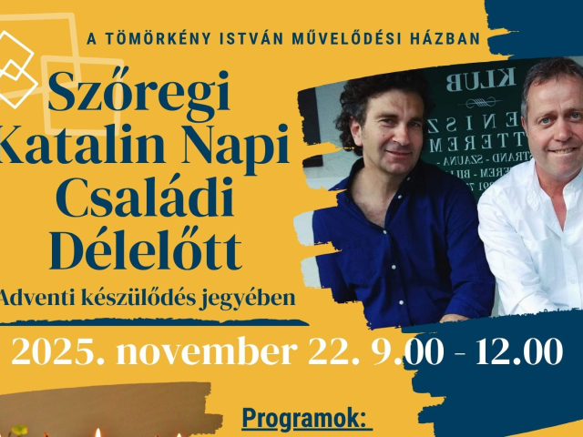 Szőregi Katalin Napi Családi Délelőtt