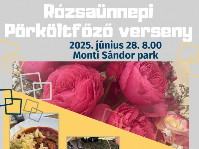 Rózsaünnepi pörköltfőző verseny