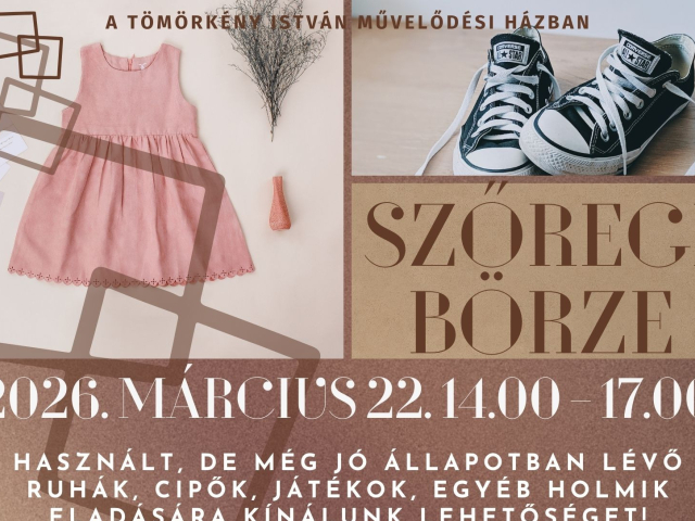 Szőregi Börze - 2026. 03. 22.