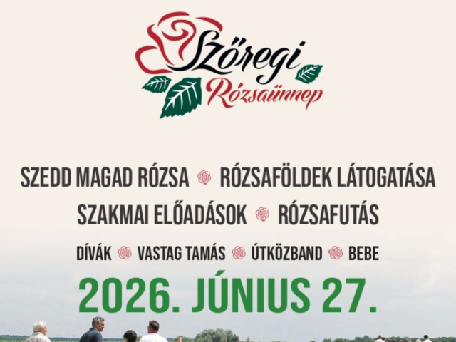 Szőregi Rózsaünnep - 2026