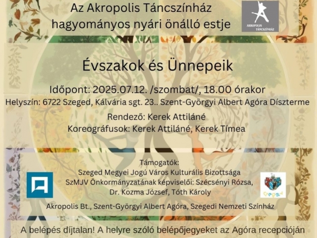 Évszakok és ünnepeik - táncjáték (előadás)