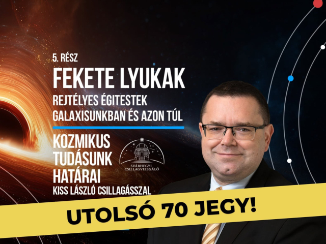 Fekete lyukak: rejtélyes égitestek galaxisunkban és azon túl - előadás
