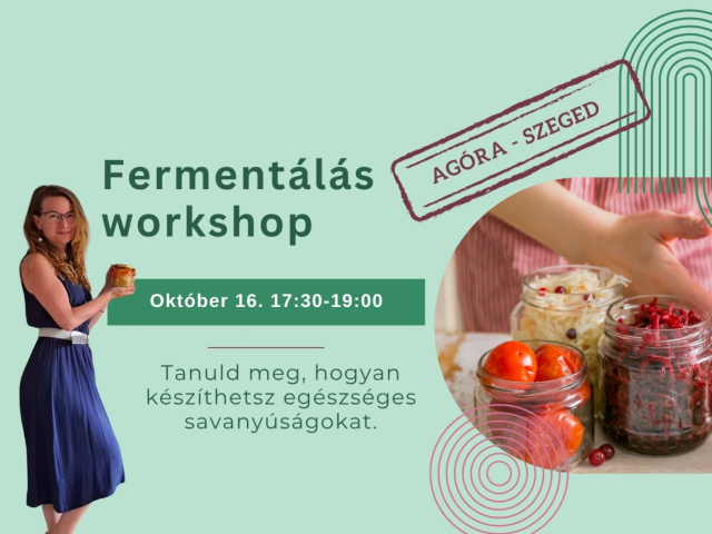 Fermentálás workshop