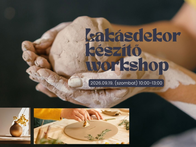 Lakásdekor készítő workshop