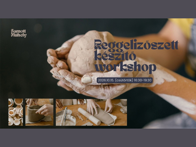 Reggelizőszett készítő kerámia workshop 2.