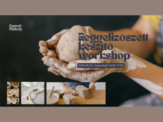 Reggelizőszett készítő kerámia workshop